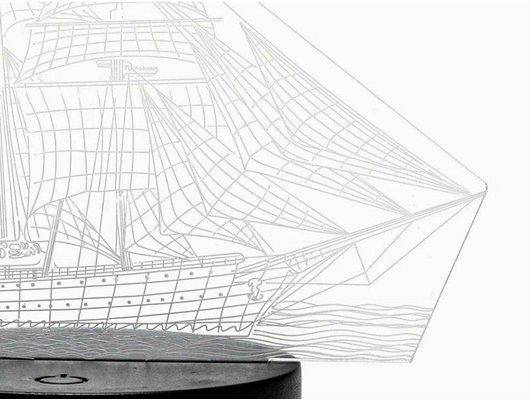 Декоративный светильник Camelion NL-404 Фрегат 3Вт/RGB/USB